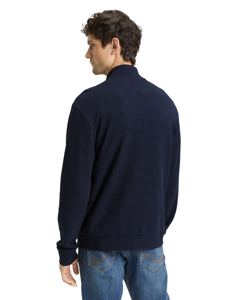 structured stand-up t-shirt ja, sky captain blue 10668 Bild 4