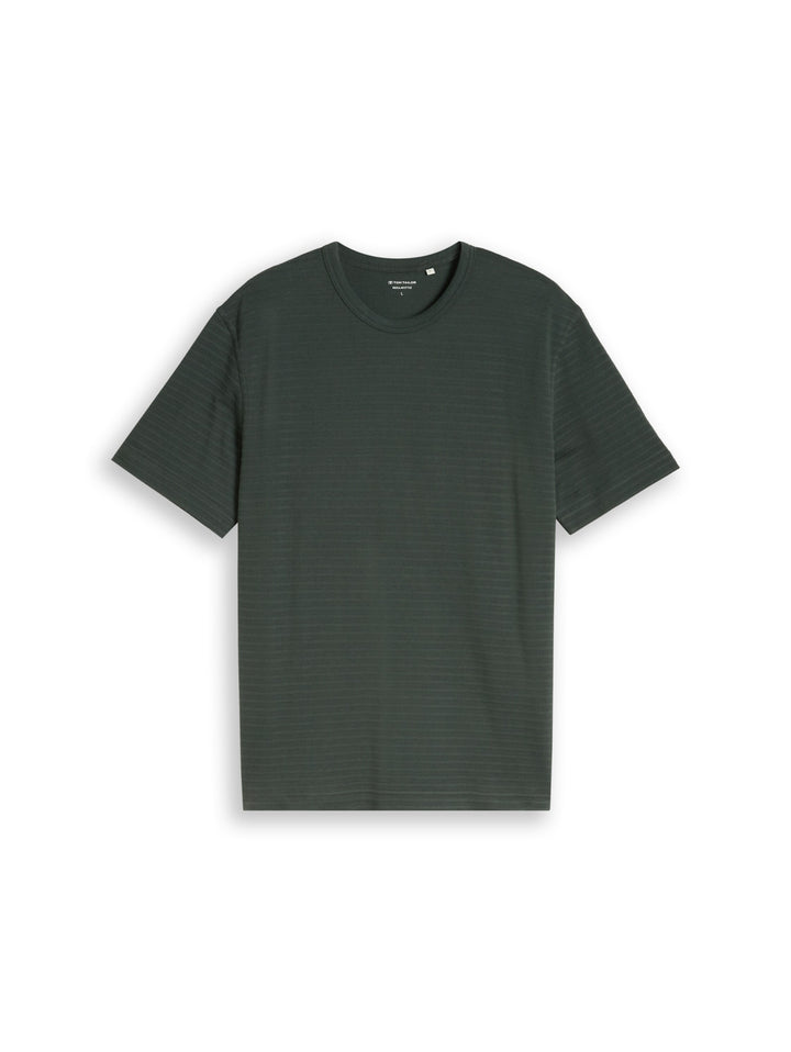 structured t-shirt, Darkest Olive 14406 Bild 1