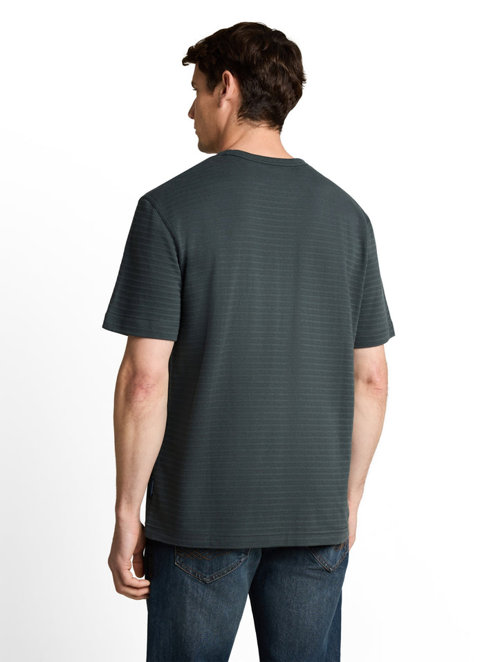 structured t-shirt, Darkest Olive 14406 Bild 4