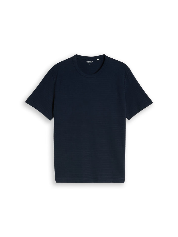 structured t-shirt, sky captain blue 10668 Bild 1