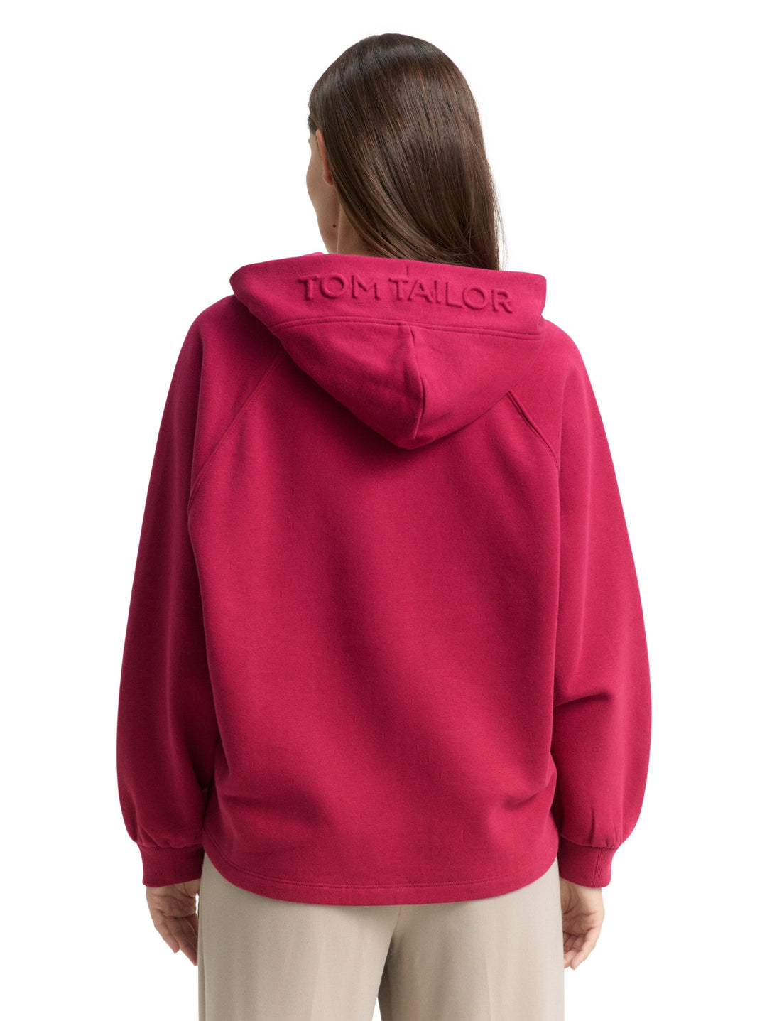 Sweatshirt Hoodie, dark pink 38999 Bild 4