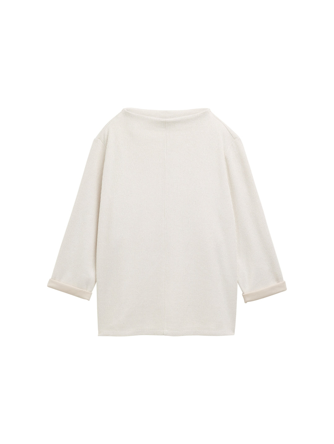 Sweatshirt mock neck, sand stone beige melange 36844 Bild 1