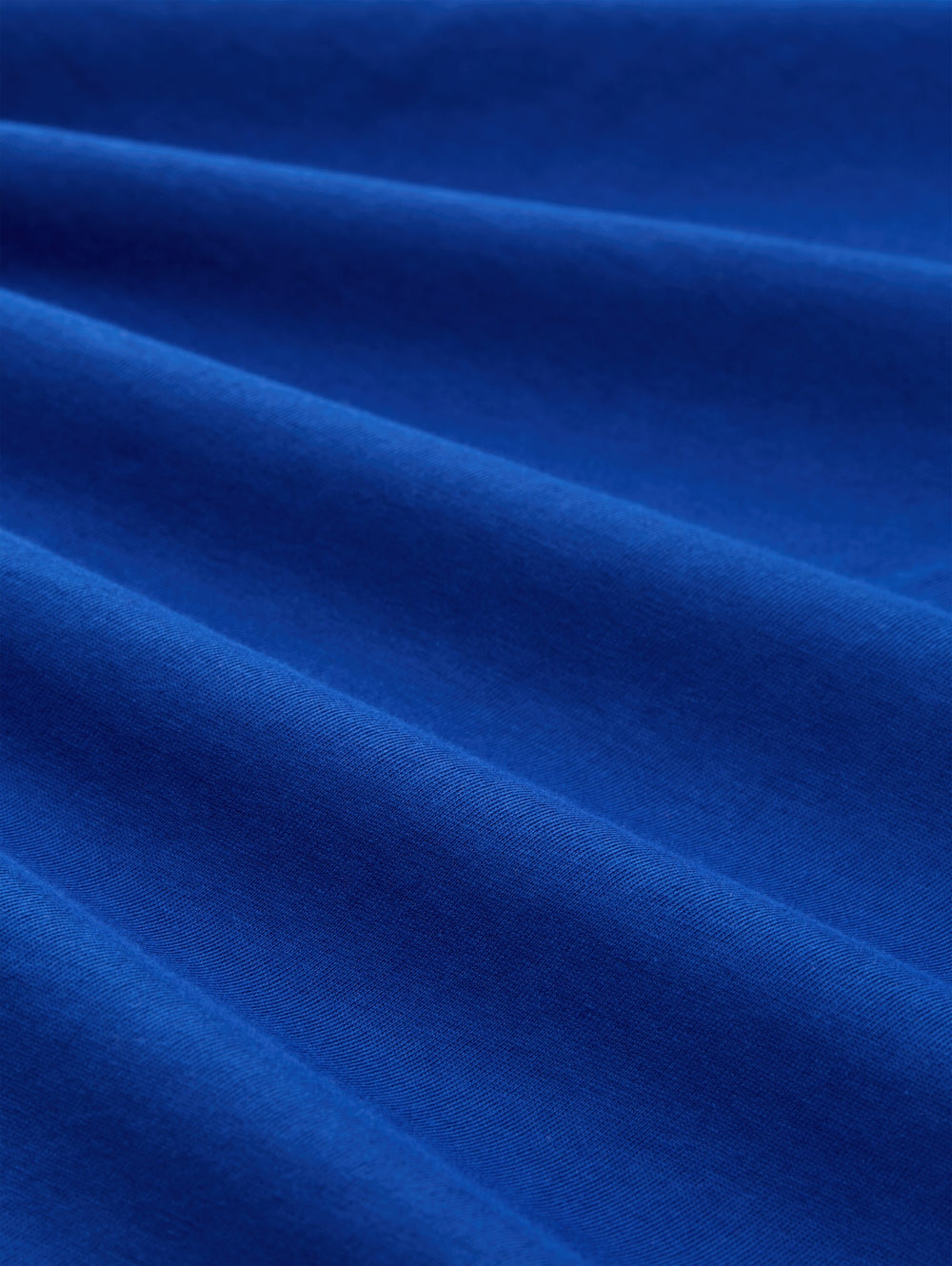T-shirt basic crew neck print, shiny royal blue 14531 Bild 2