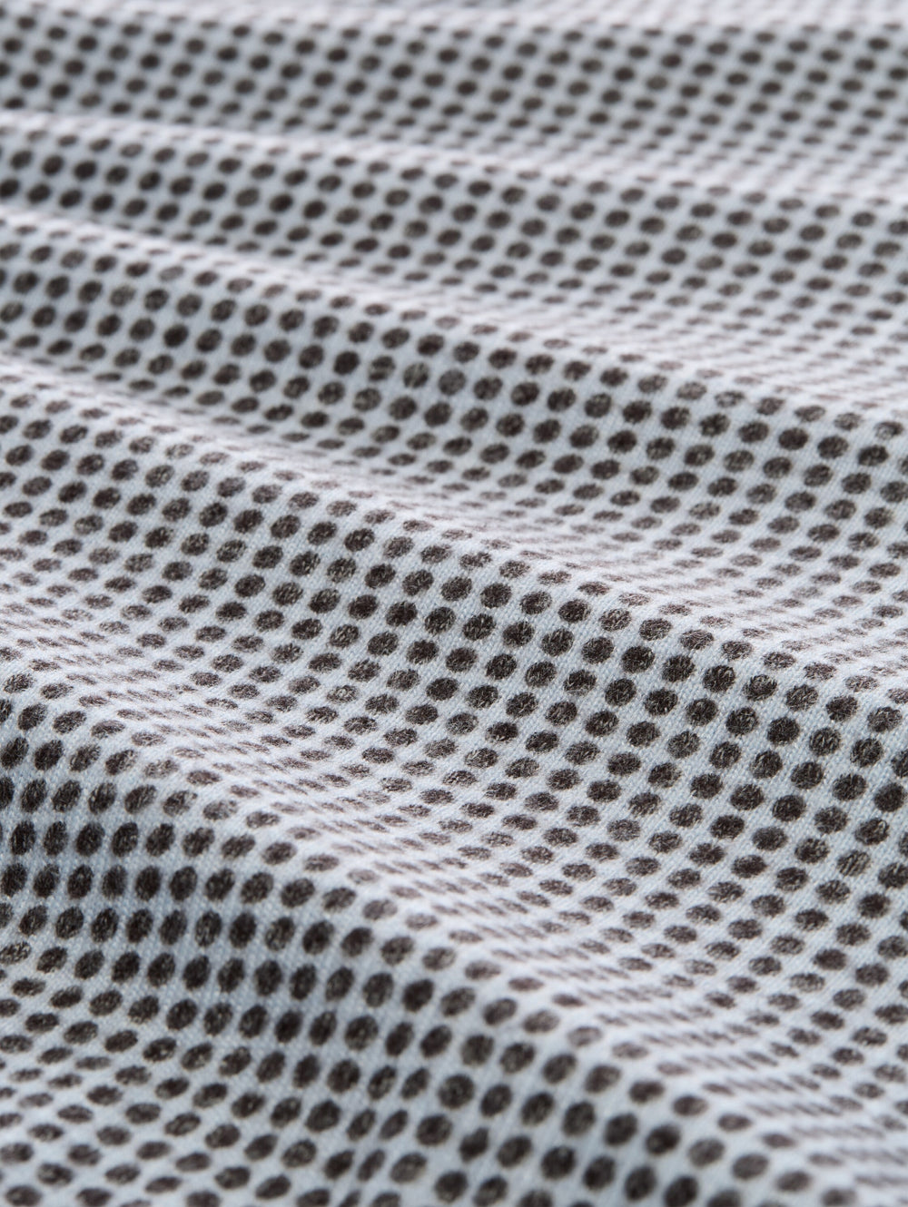 T-shirt cozy alloverprint, brown dot on blue melange 41450 Bild 2