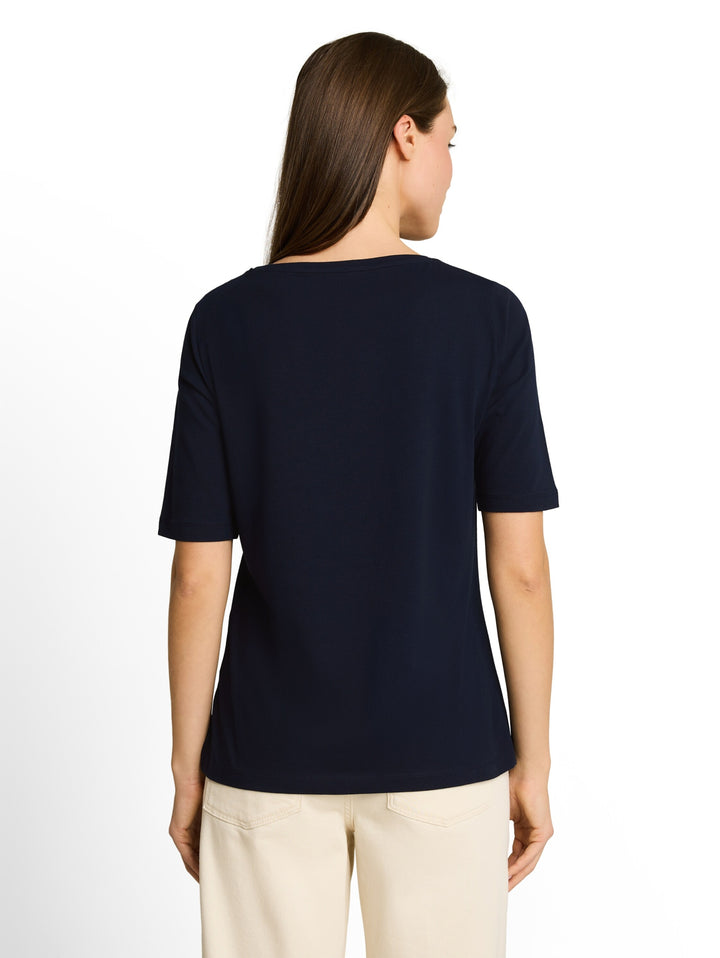 T-shirt crew neck with print, Lunar Eclipse 11019 Bild 4