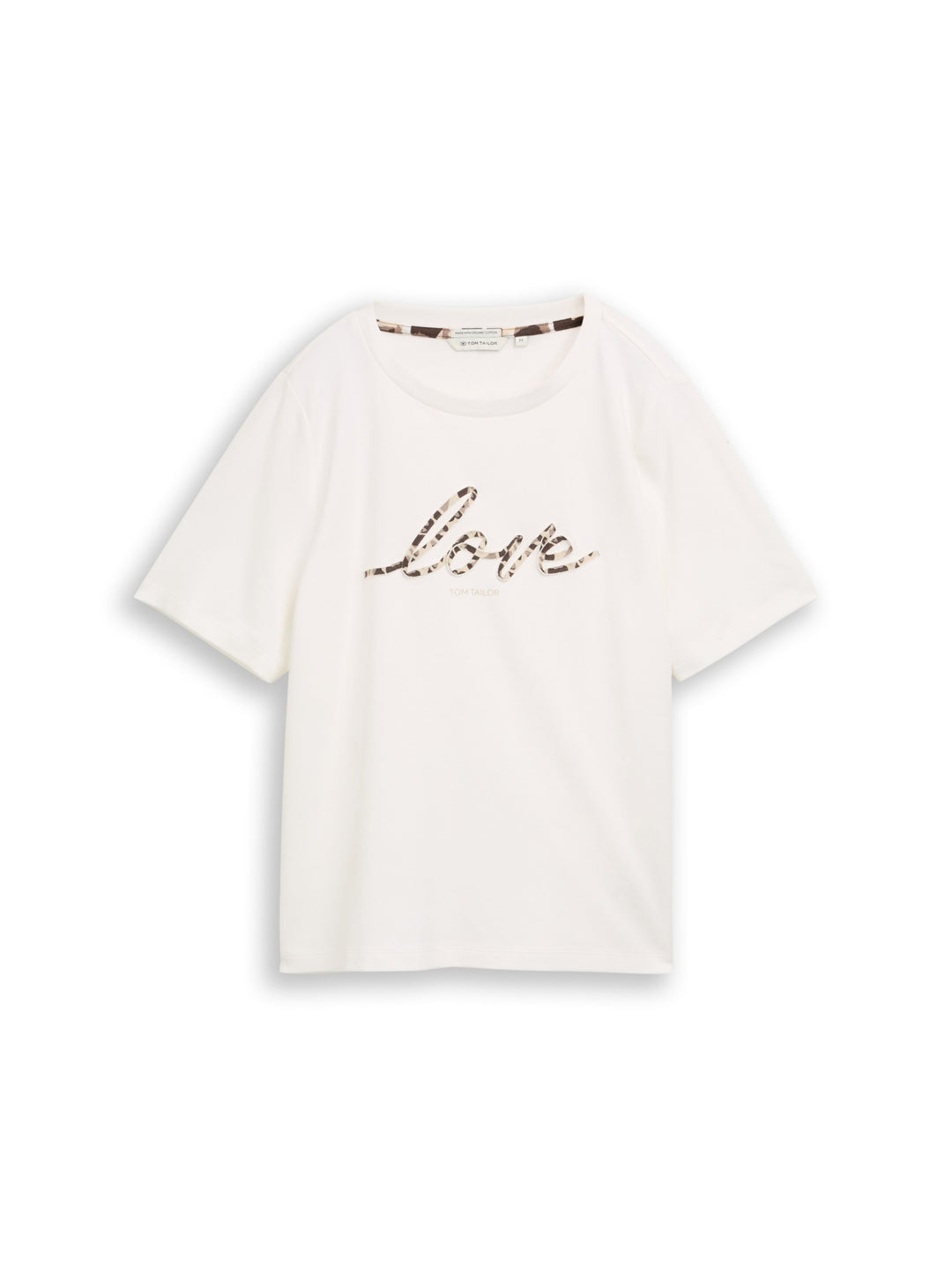 T-shirt interlock crew neck, Whisper White 10315 Bild 1