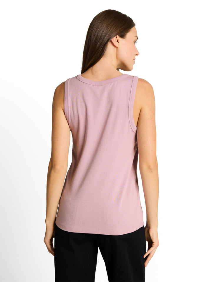 T-shirt rib top, light elderberry 36847 Bild 4