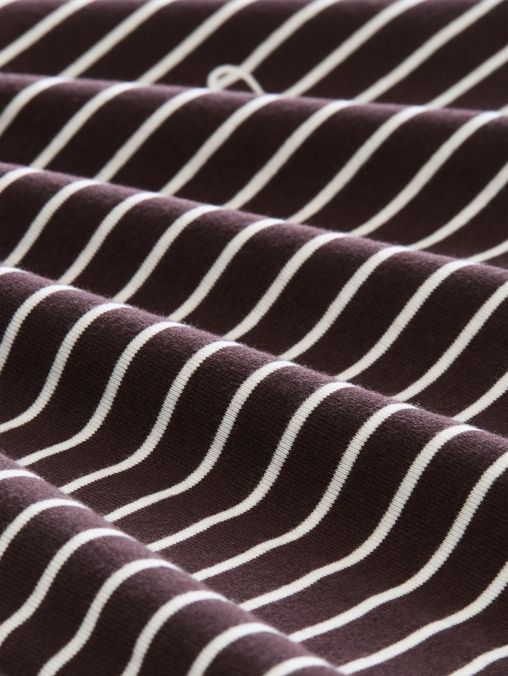 T-Shirt striped boatneck, brown white stripe 40822 Bild 2
