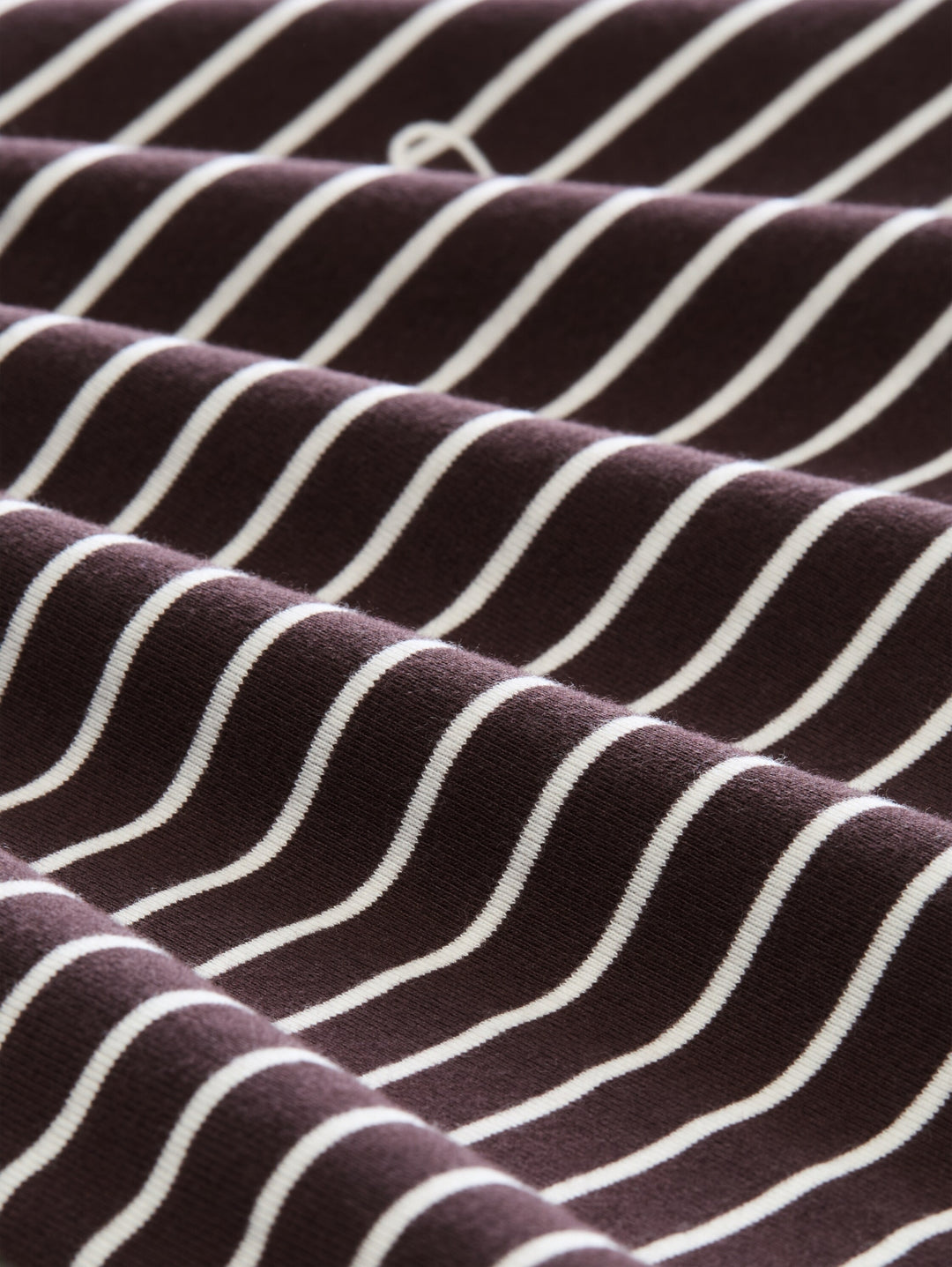 T-Shirt striped boatneck, brown white stripe 40822 Bild 8