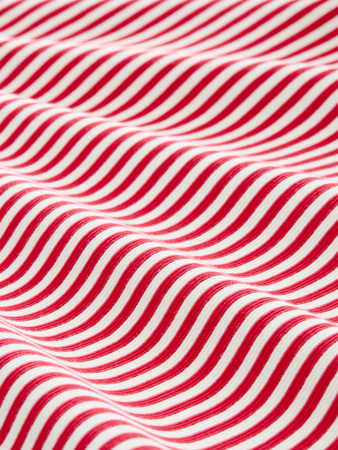 T-shirt structured, red offwhite regular stripe 40556 Bild 2