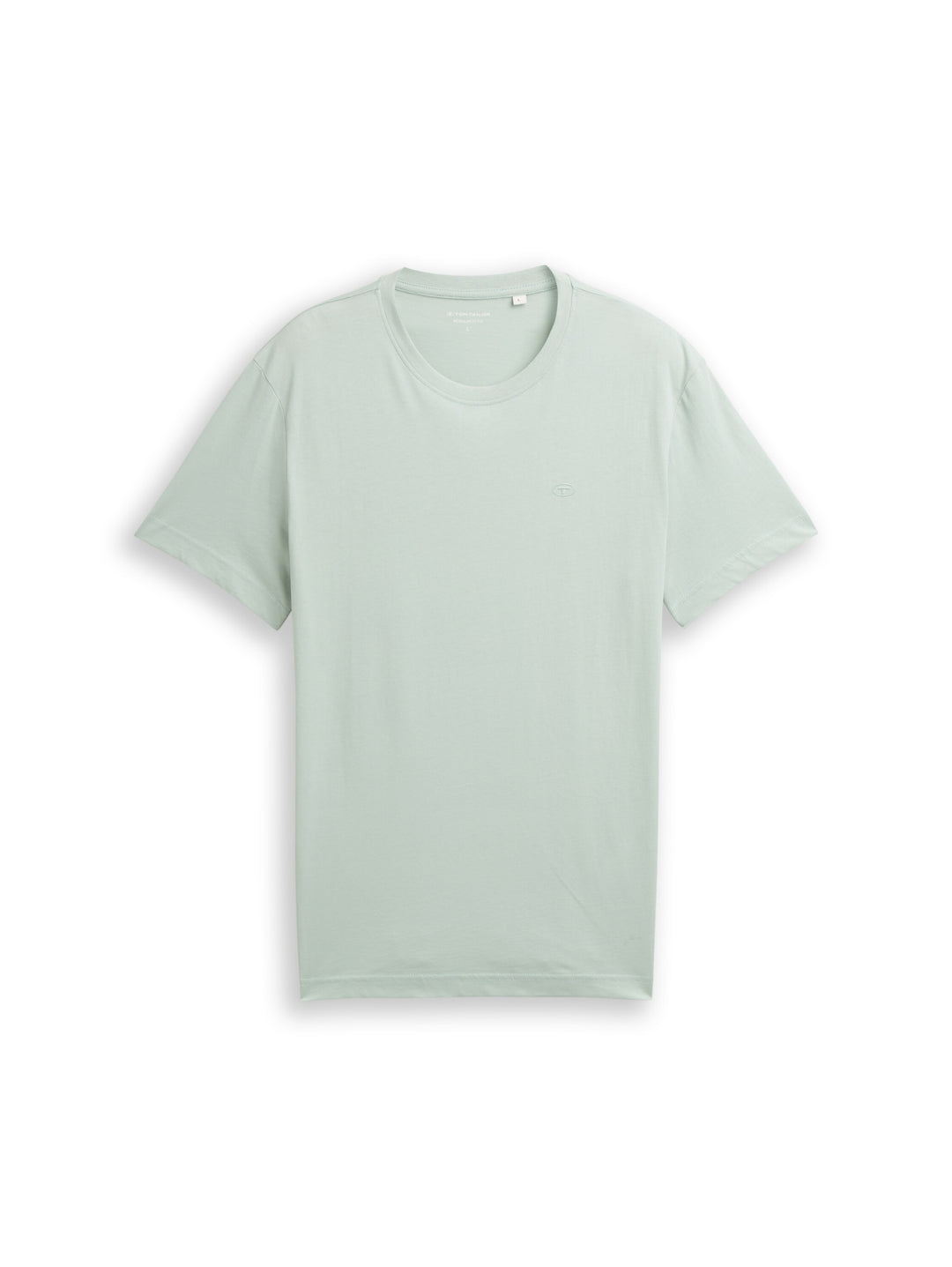 t-shirt with embro, soft greyish green 12792 Bild 1