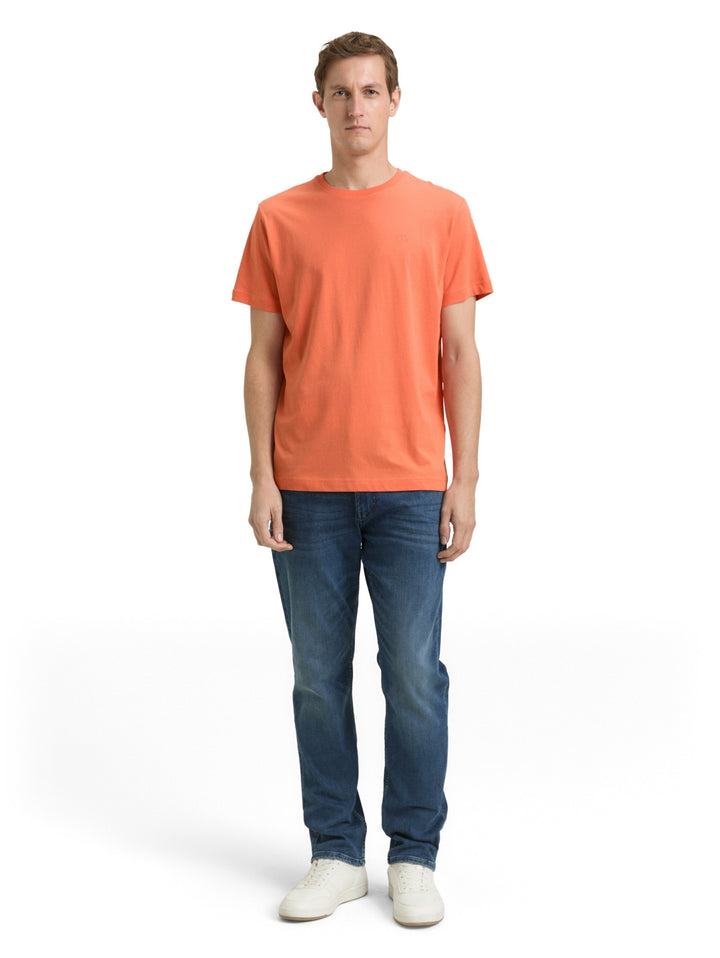 t-shirt with embro, Wild Coral 10926 Bild 3