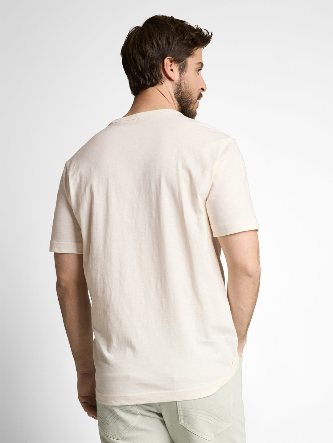 t-shirt with print, Gardenia White 10348 Bild 4