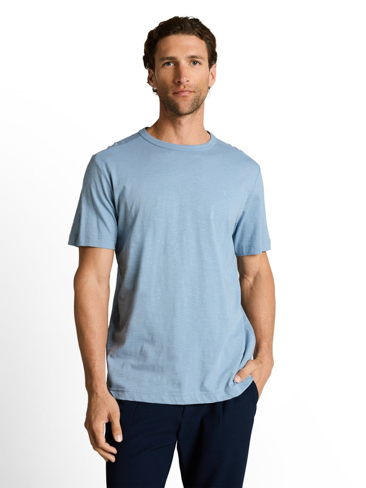 t-shirt with print, mountain spring blue 39441 Bild 5