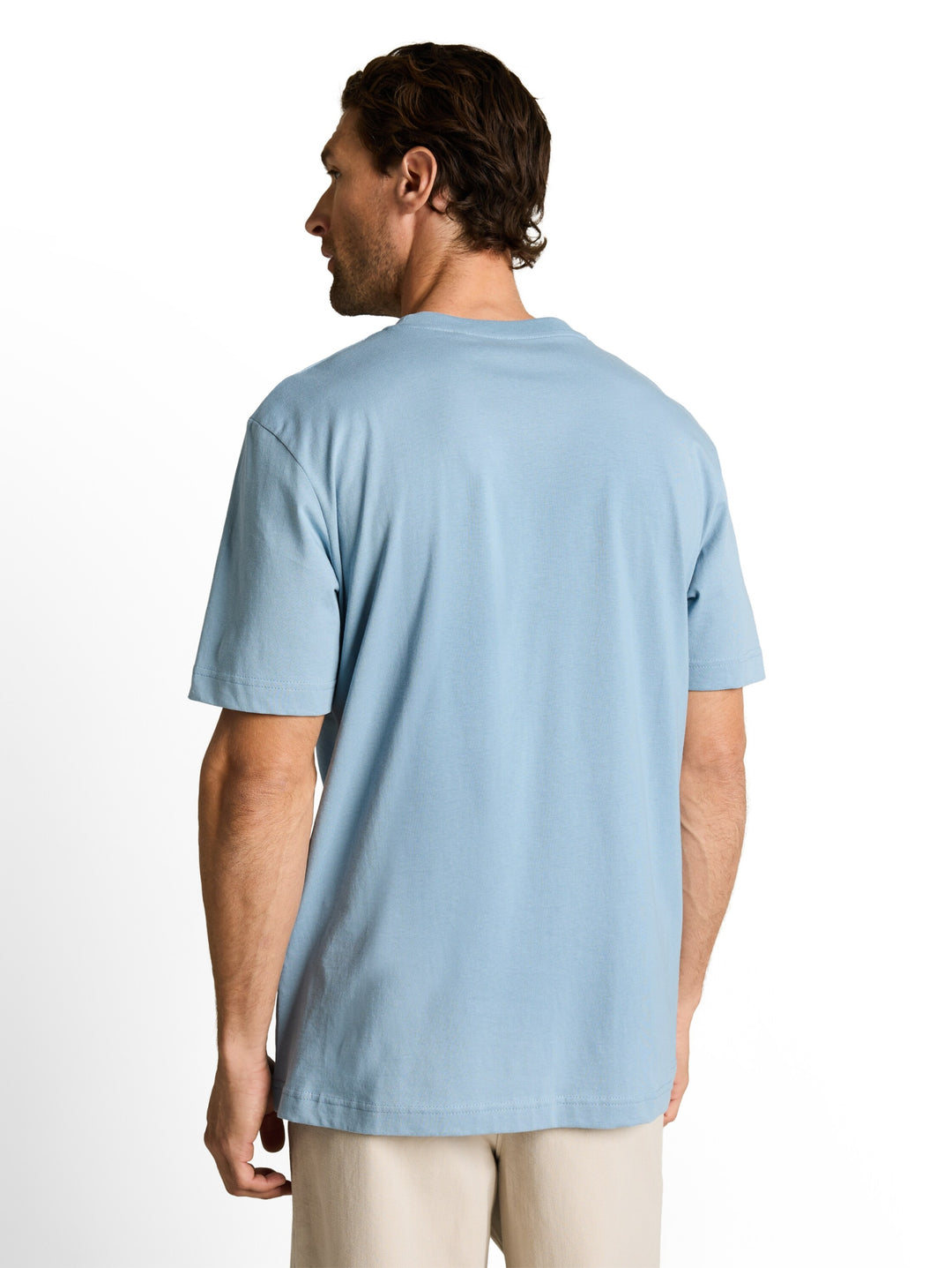 t-shirt with print, mountain spring blue 39441 Bild 10