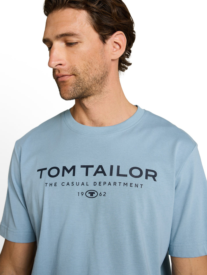 t-shirt with print, mountain spring blue 39441 Bild 12