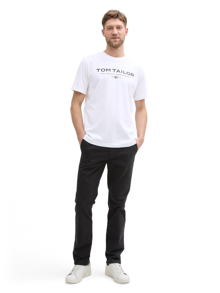 t-shirt with print, White 20000 Bild 3