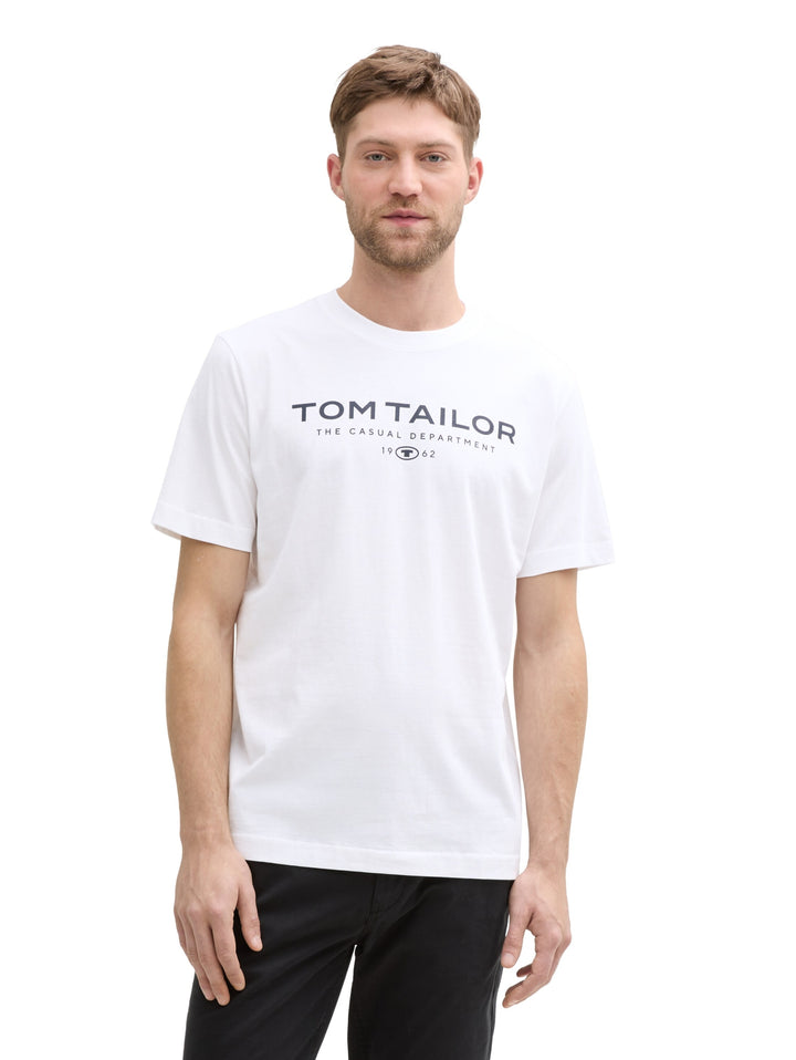 t-shirt with print, White 20000 Bild 5