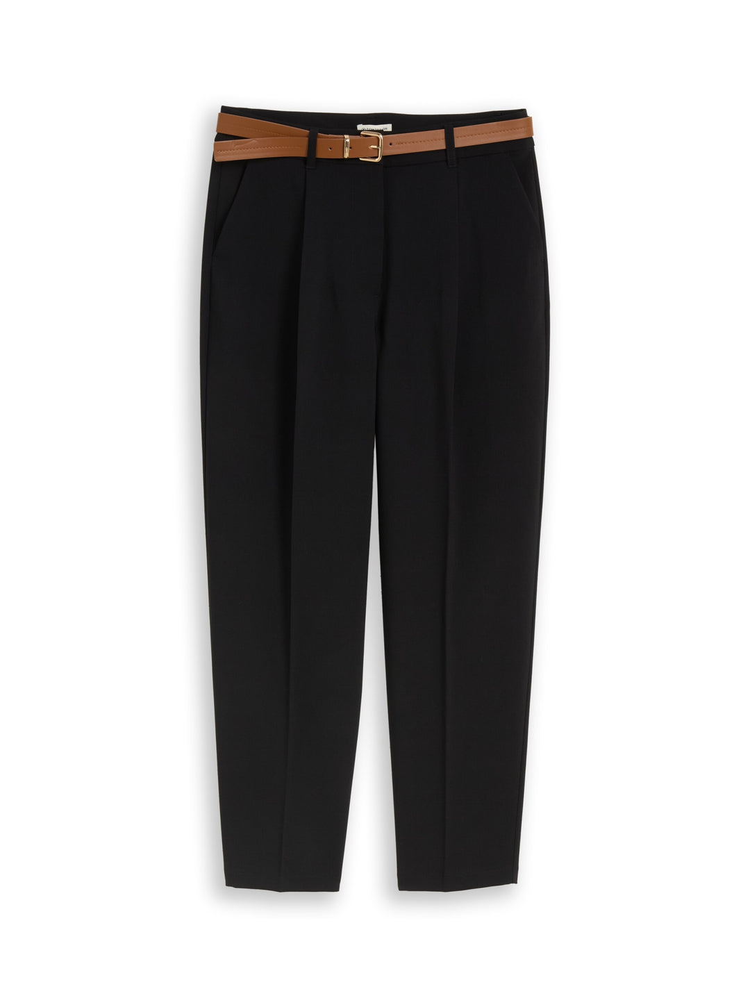 tailored loose fit pants, deep black 14482 Bild 1