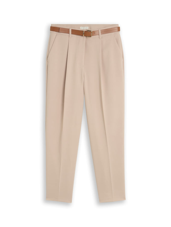 tailored loose fit pants, Gravel Beige 10461 Bild 1