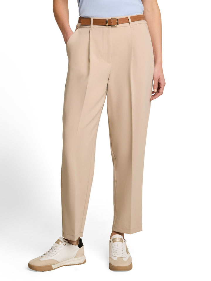 tailored loose fit pants, Gravel Beige 10461 Bild 2