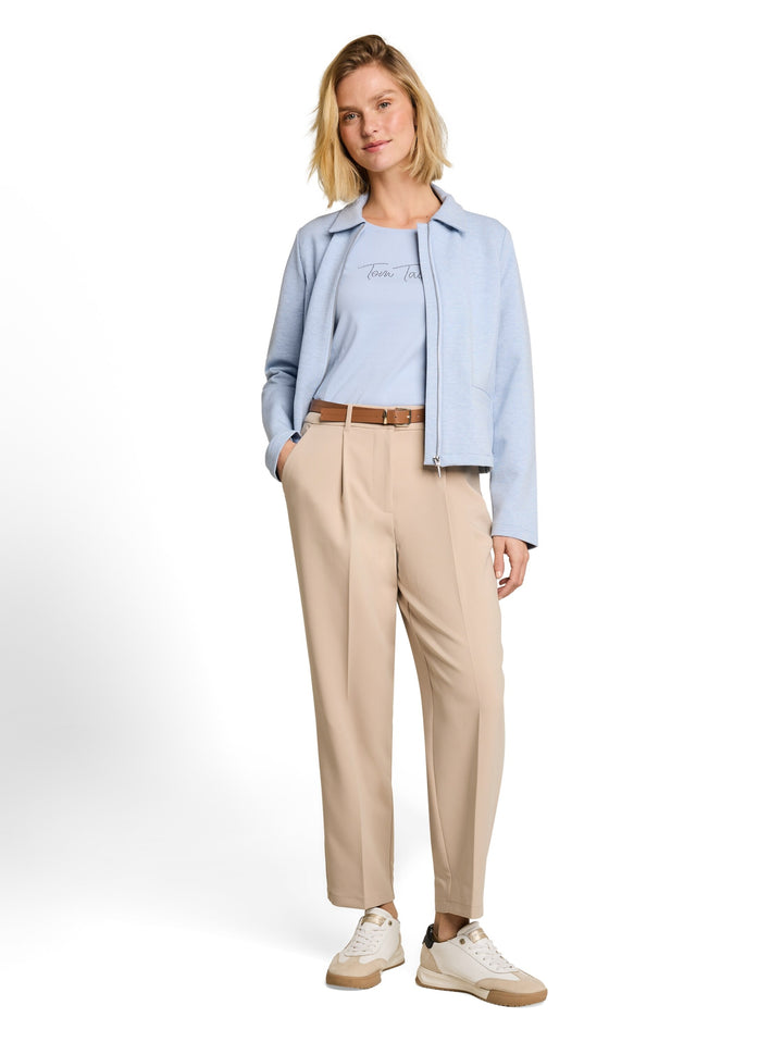 tailored loose fit pants, Gravel Beige 10461 Bild 5