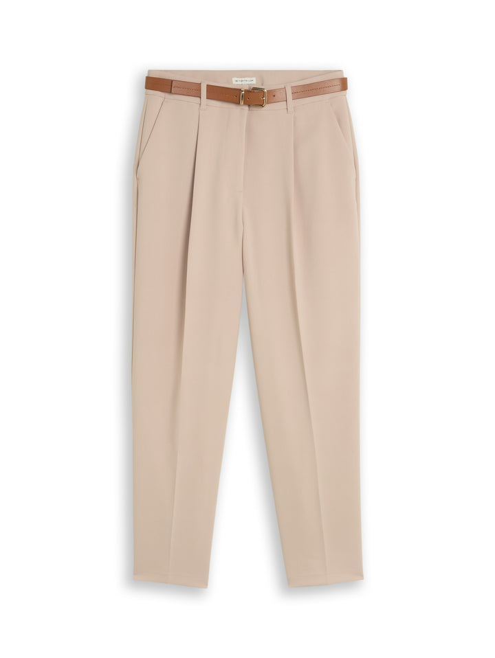 tailored loose fit pants, Gravel Beige 10461 Bild 7