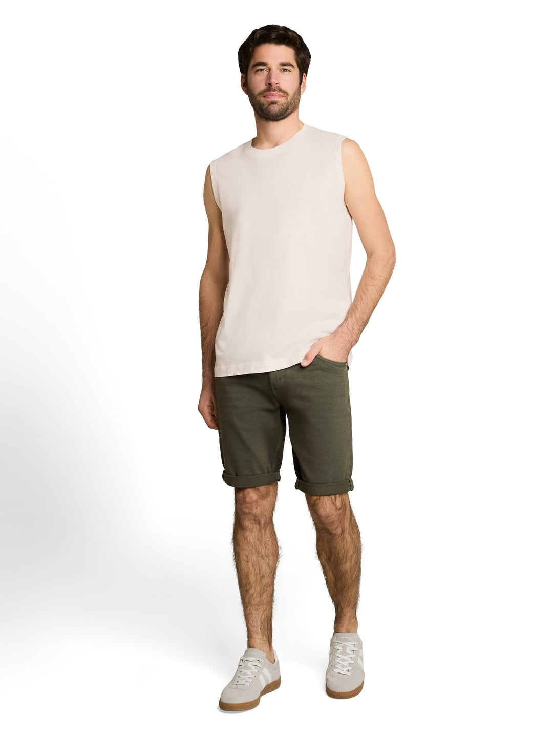 tanktop with embro, Gardenia White 10348 Bild 3