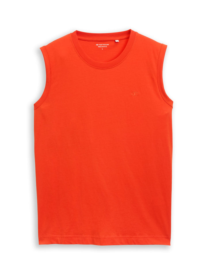 tanktop with embro, orange red 18787 Bild 1
