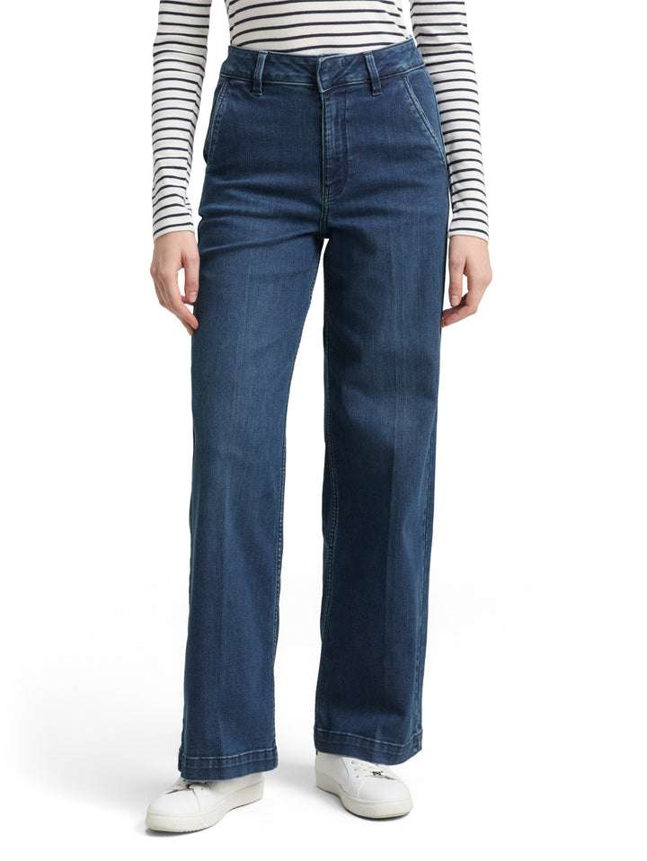 TT MADINA WIDE LEG, Clean Mid Stone Blue Denim 10113 Bild 2