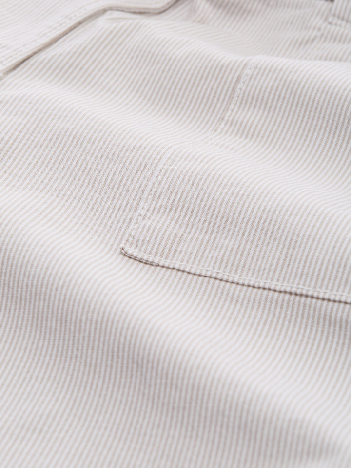 TTChino Bermuda striped, delicate taupe grey stripe 39496 Bild 3