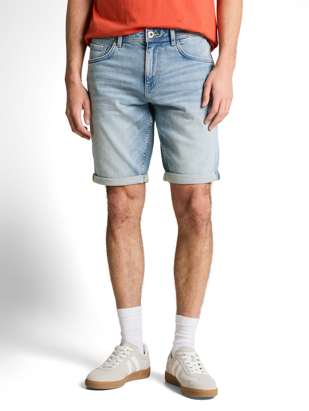 TTJOSH REGULAR SHORTS, Light Stone Blue Denim 10142 Bild 2