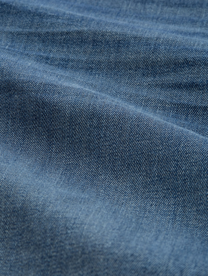 TTJOSH REGULAR SHORTS, mid stone bright blue denim 10152 Bild 3