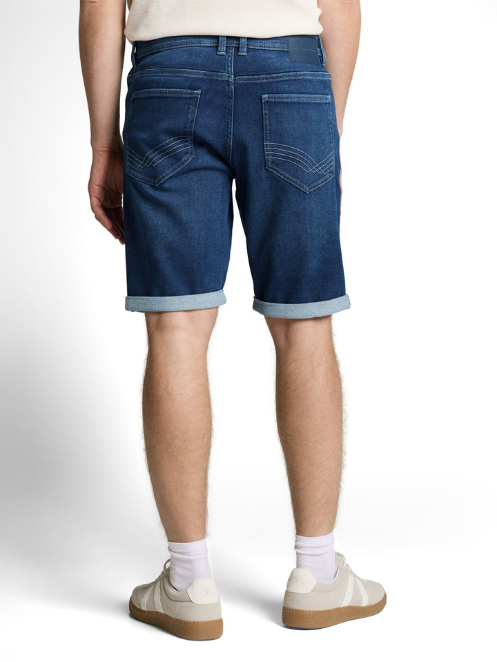 TTJOSH REGULAR SHORTS, Used Mid Stone Blue Denim 10119 Bild 4