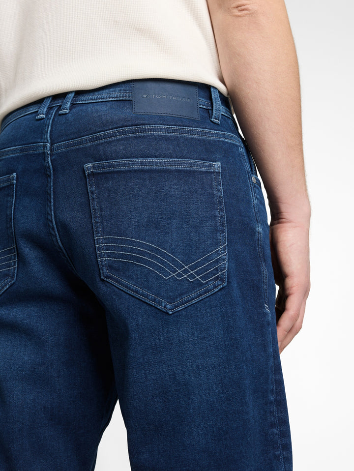 TTJOSH REGULAR SHORTS, Used Mid Stone Blue Denim 10119 Bild 6