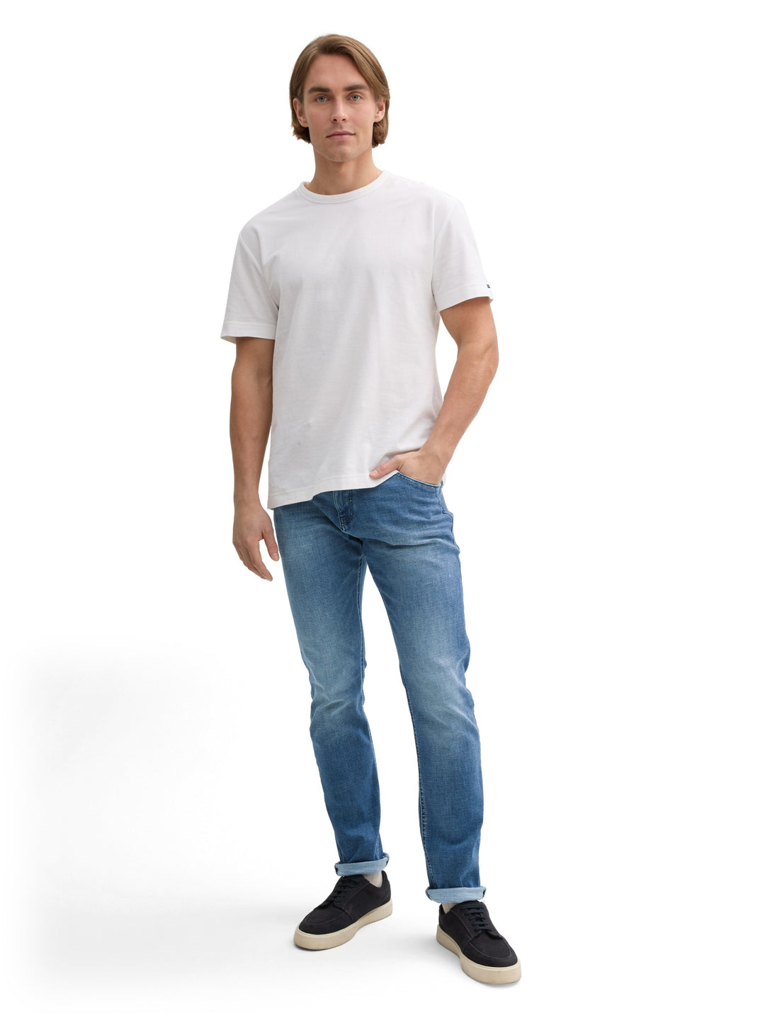 TTJosh regular, Used Mid Stone Blue Denim 10119 Bild 5