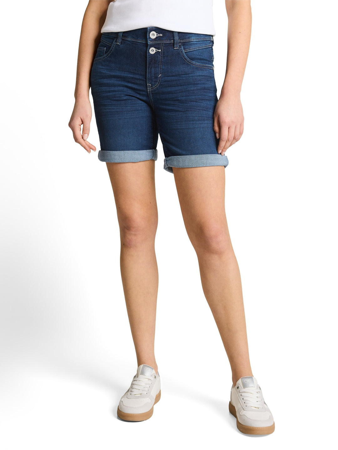 TTLENE BERMUDA, Used Dark Stone Blue Denim 10120 Bild 2