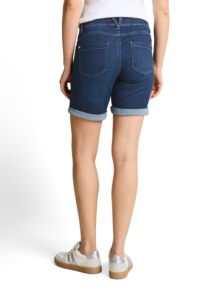 TTLENE BERMUDA, Used Dark Stone Blue Denim 10120 Bild 4