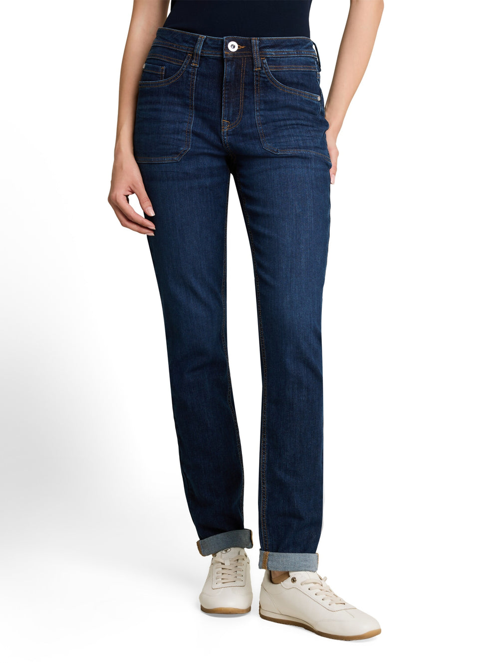 TTMAYA TAPERED, Clean Dark Stone Blue Denim 10114 Bild 2