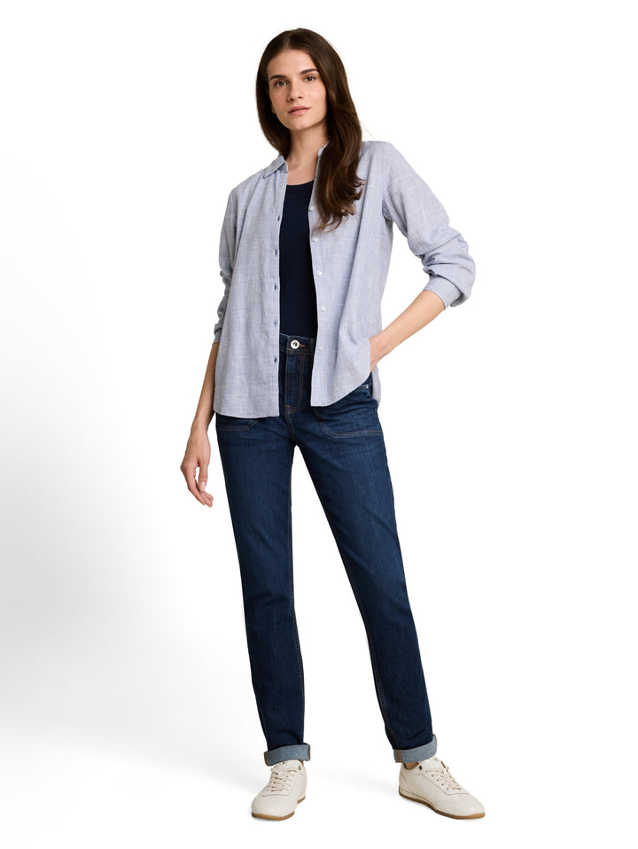 TTMAYA TAPERED, Clean Dark Stone Blue Denim 10114 Bild 5