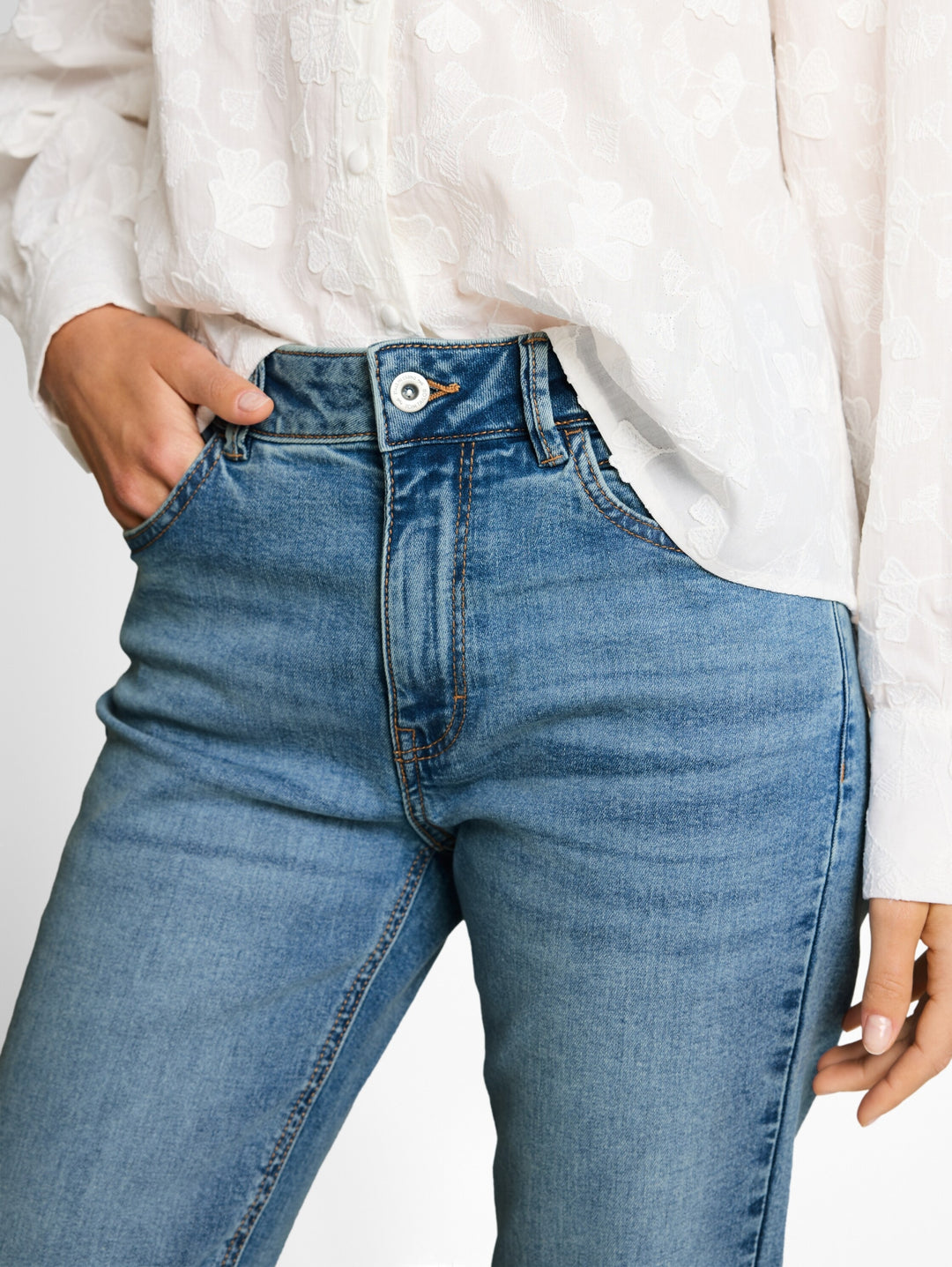 TTStella Bootcut, Used Light Stone Blue Denim 10118 Bild 6