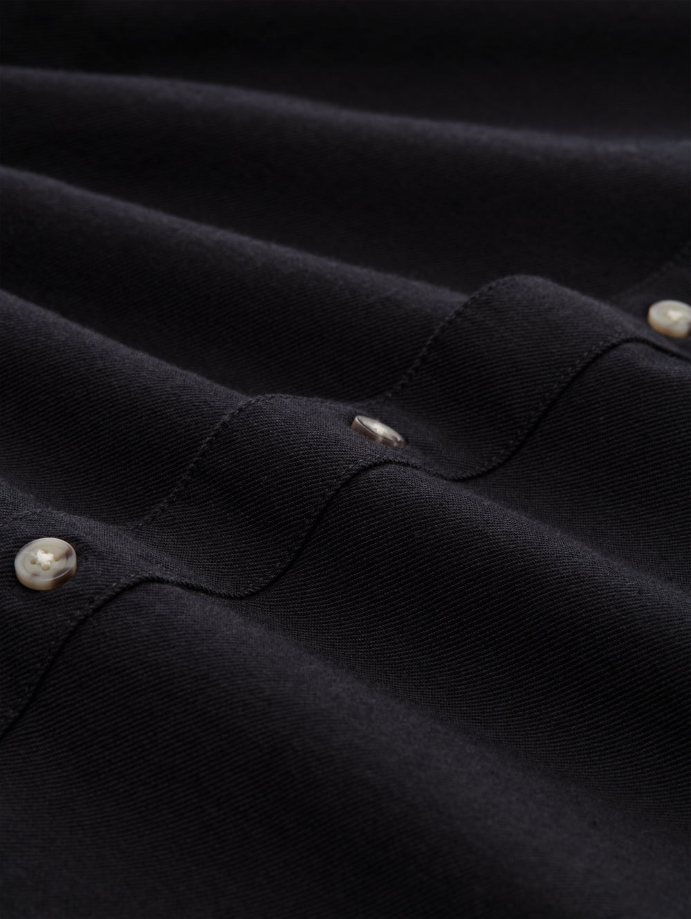 twill shirt, black twill structure 40710 Bild 2