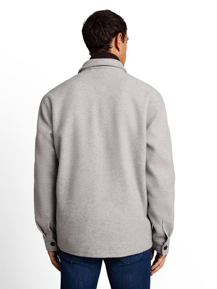 woolish overshirt, Knit Grey Melange 10784 Bild 4