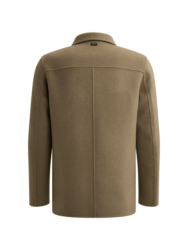 Blazer Jacket Wool Blend Shacket, Greige 7147 Bild 2