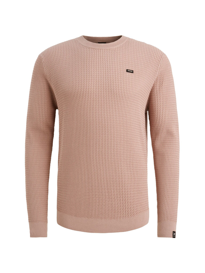Crewneck cotton modal, Adobe Rose 4078 Bild 1