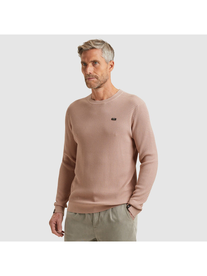 Crewneck cotton modal, Adobe Rose 4078 Bild 3