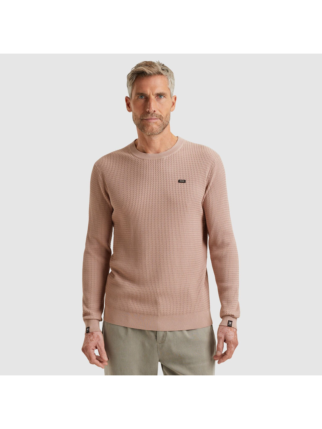 Crewneck cotton modal, Adobe Rose 4078 Bild 4