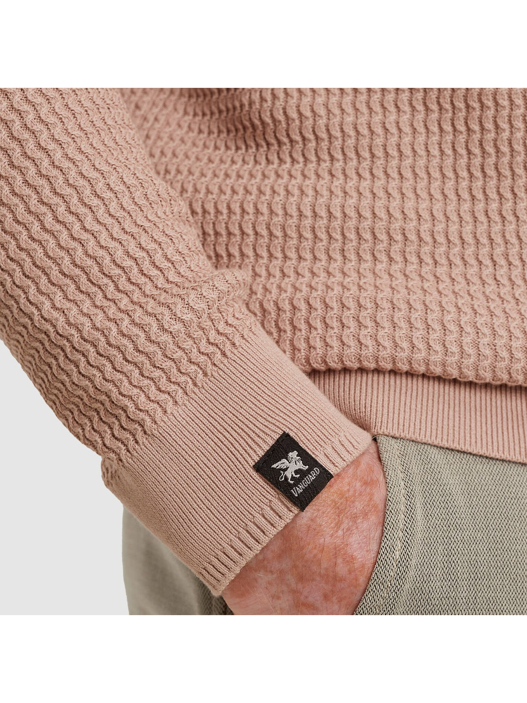 Crewneck cotton modal, Adobe Rose 4078 Bild 7