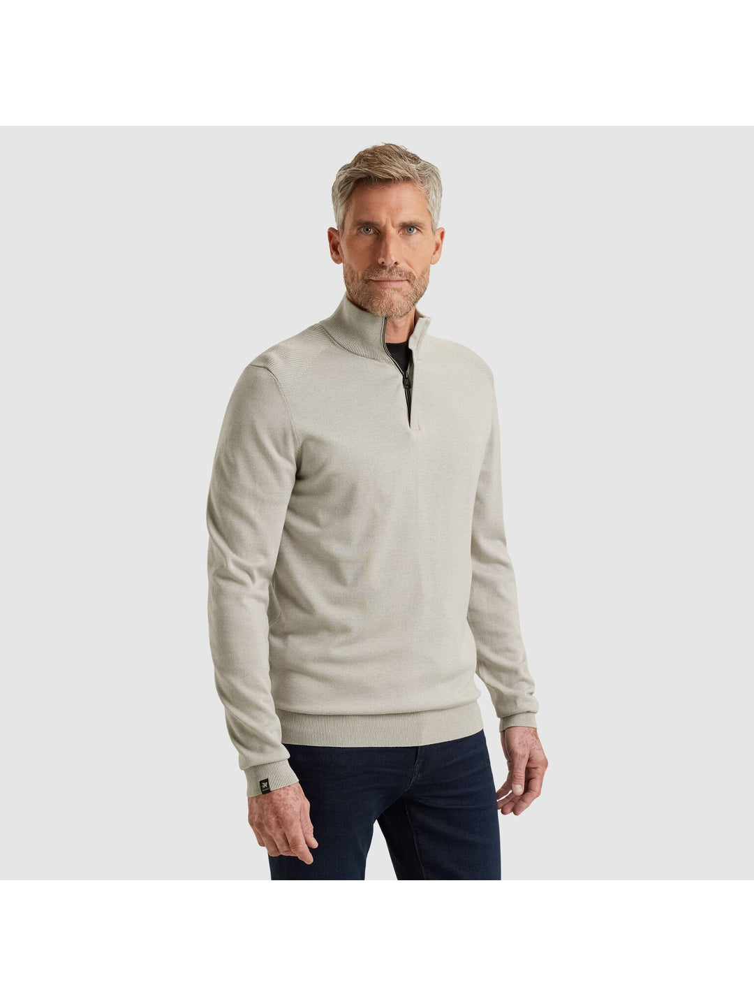 Half zip collar cotton modal  moul, Paloma 9048 Bild 3