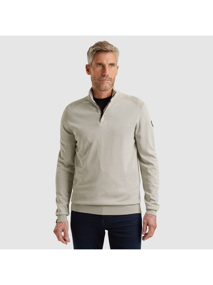 Half zip collar cotton modal  moul, Paloma 9048 Bild 4